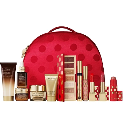 12-Piece Holiday Blockbuster Beauty Gift Set with 9 Full-Size Favorites