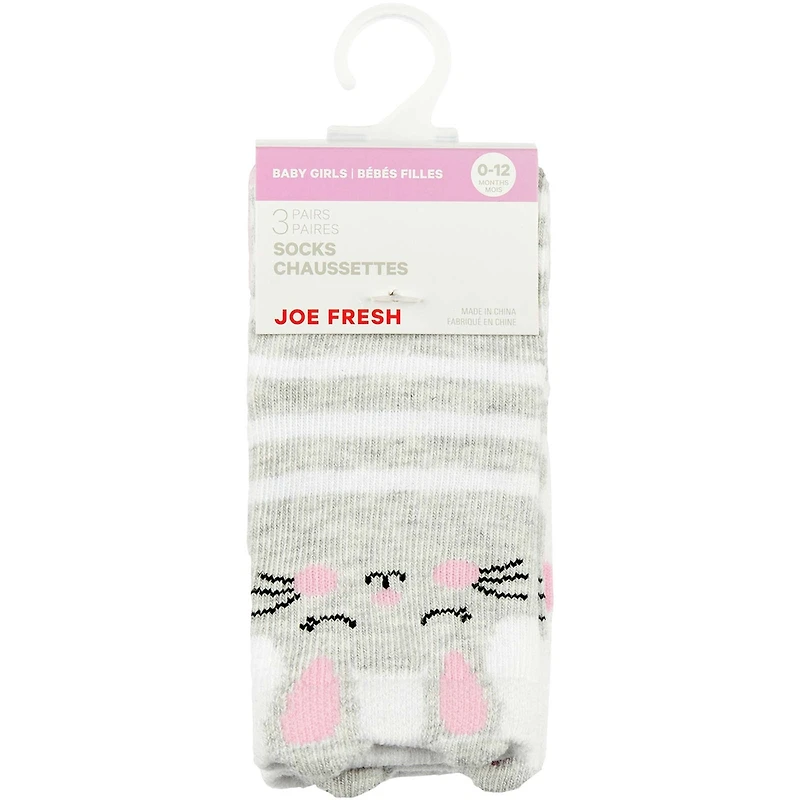 Chaussettes tubes pour bébé 0-12