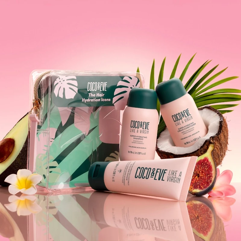 Les icônes de l'hydratation des cheveux