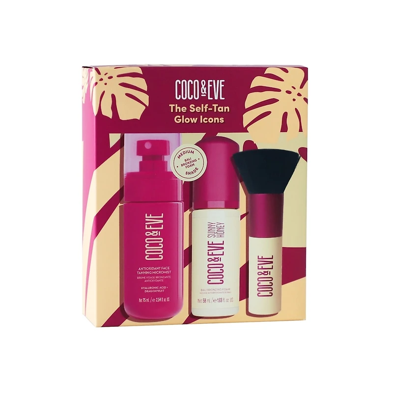 Le Kit Icônes d'éclat autobronzant