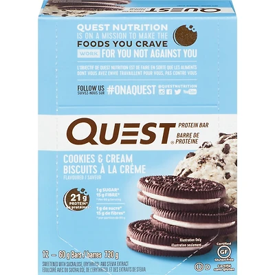 Biscuits et crème 2.12oz -12ct