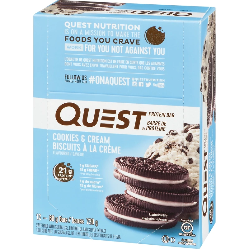 Biscuits et crème 2.12oz -12ct