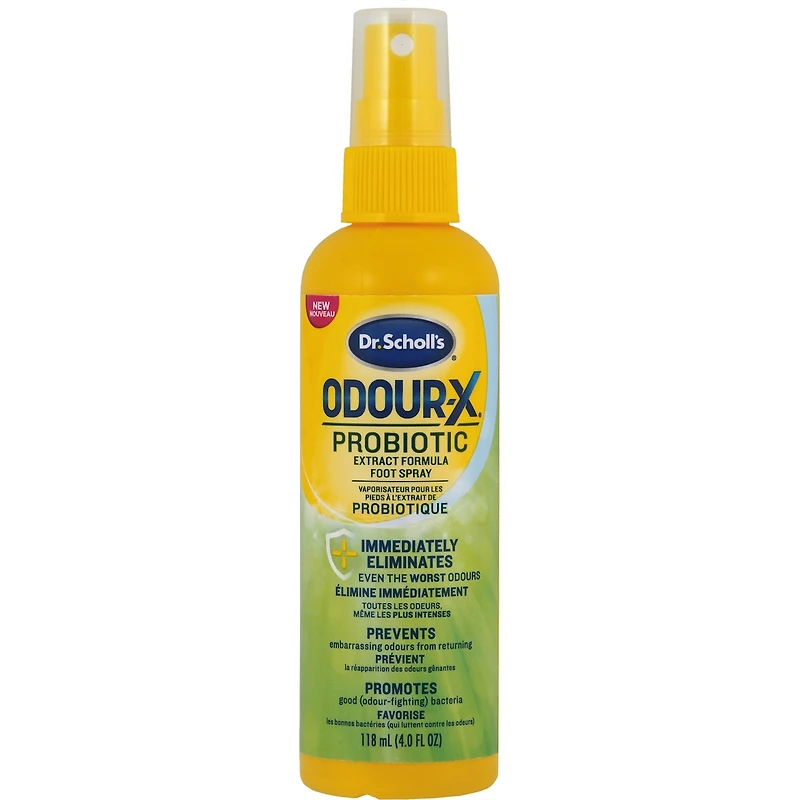 Odor-X Spray probiotique pour les pieds