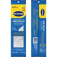 Semelles confort Air-Pillo®,  unisexes, hommes 7-12, femmes 5-10