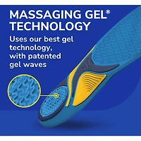 Energizing Comfort Everyday Insoles with Massaging Gel®, Women, Size 6-10