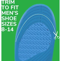Semelles de sport et de mise en forme, pour hommes, ajustables