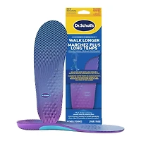 Walk Longer Insoles, Women, Size 6-10