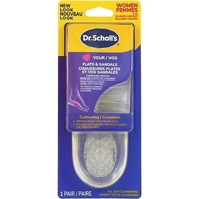 Love Your Flats & Sandals 3/4 Length Insoles