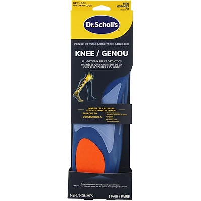 Knee All-Day Pain Relief Orthotics, Men, Size 8-14