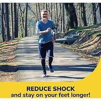 Semelles de course Active, pour hommes, découper pour adapter