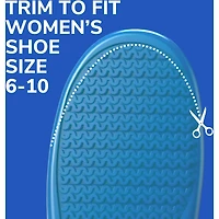 Semelles confort Dr Scholl’s® Memory Fit® Plus Gel massant®, pour femmes pointure 6-10