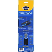 Semelles Dr Scholl’s® Travaillent toute la journée Confort supérieur (avec) gel massant®, Homme, ajustables