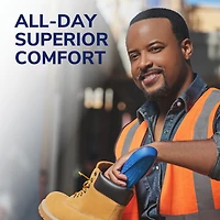 Semelles Dr Scholl’s® Travaillent toute la journée Confort supérieur (avec) gel massant®, Homme, ajustables
