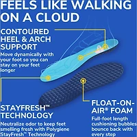 Semelles confort Float-On-Air® pour femmes, pleine longueur
