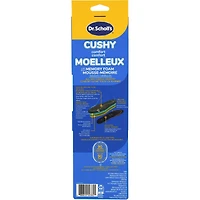 Semelles Dr Scholl’s® Cushy Confort en mousse à mémoire de forme, unisexe, pointure homme 7-13, femme 5-10