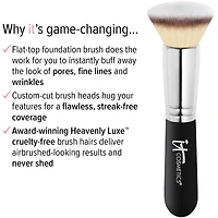 Flat Top Buffing Brush for Powder Foundation, Heavenly Luxe #6