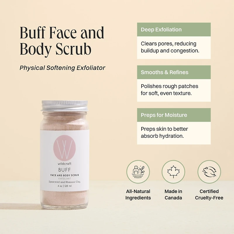Buff Face and Body Scrub