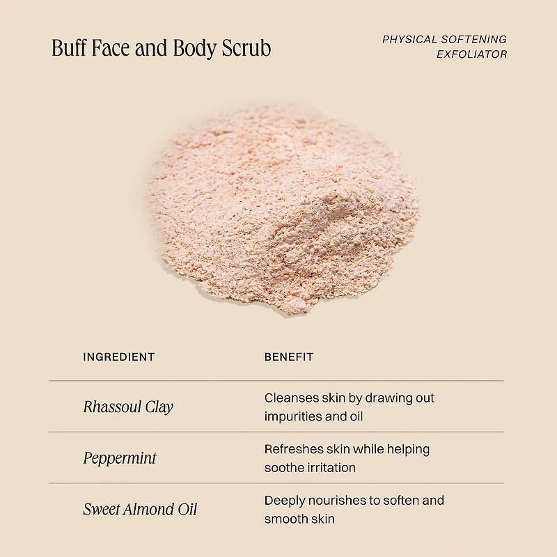 Buff Face and Body Scrub