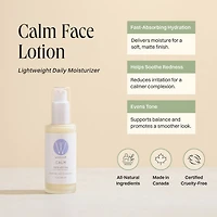 Lotion pour le visage Calm