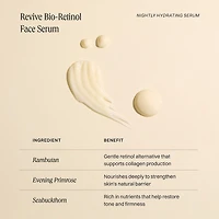 Sérum visage au bio-rétinol Revive