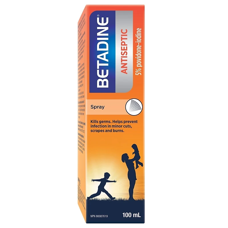 Betadine® 5% Antiseptic Spray