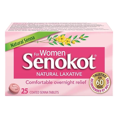 Senokot® Pour Femmes Laxatif Naturel 25ct