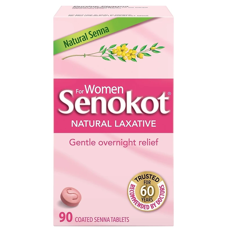 Senokot® Pour Femmes Laxatif Naturel 90ct