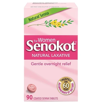 Senokot® Pour Femmes Laxatif Naturel 90ct