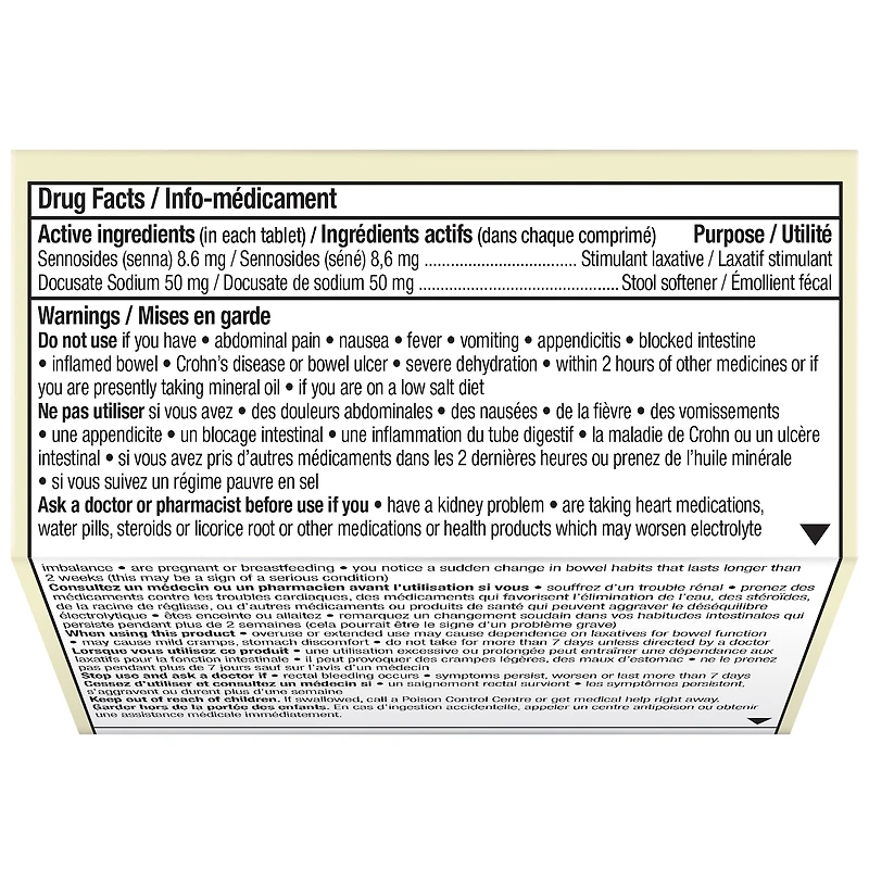 Senokot® Extra Fort Laxatif Naturel 60ct