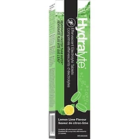 Comprimés effervescents d'électrolytes, Saveur de citron-lime