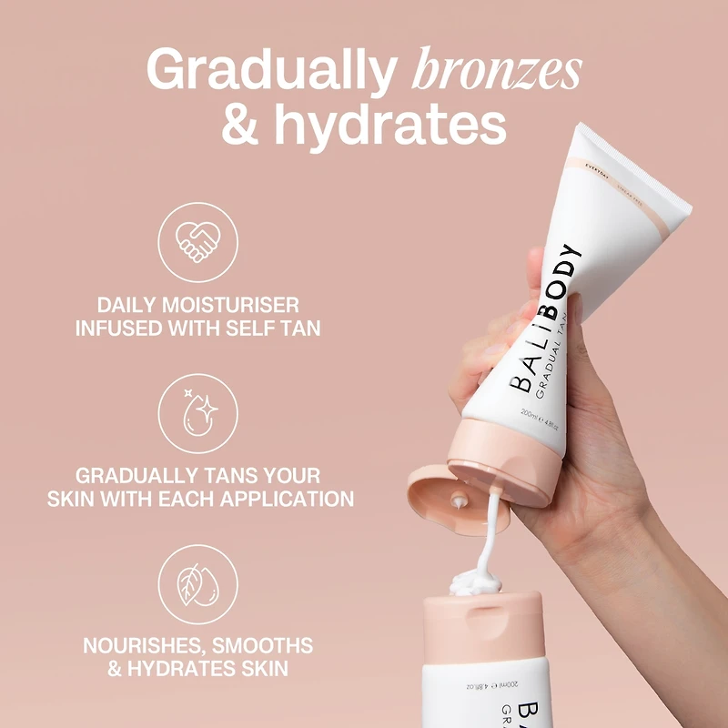 Lotion de bronzage progressif