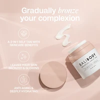 Bronzage progressif du visage