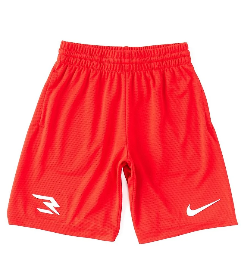 Nike 3BRAND By Russell Wilson Big Boys Badge Mesh Athletic Shorts