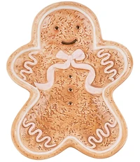 8 Oak Lane Gingerbread Plates, Set of 4