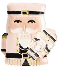 8 Oak Lane Pink Nutcracker Plates, Set of 4