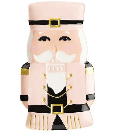 8 Oak Lane Pink Nutcracker Platter