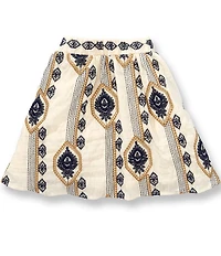A Loves A Little Girls Embroidered Skirt