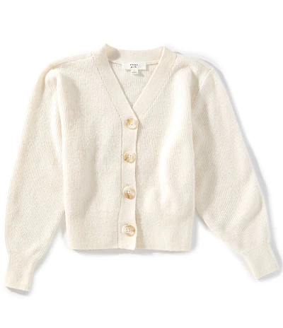 A Loves A Little Girls V-Neck Cardigan