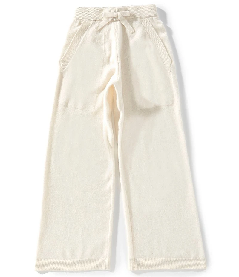 A Loves A Little Girls Wide Leg Sweater Pants