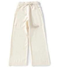 A Loves A Little Girls Wide Leg Sweater Pants