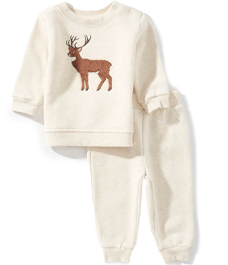 Adventurewear 360 Baby Boy Deer Sweatshirt Set