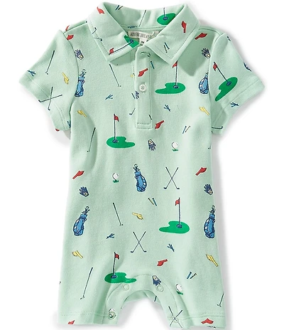 Adventurewear 360 Baby Boys Golf Green Shortall