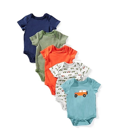 Adventurewear 360 Baby Boys Jeep 5-Pack Bodysuits