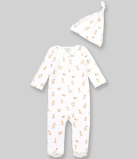 Adventurewear 360 Baby Boys Long Sleeve Golden Retriever Footed Coverall