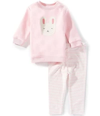 Adventurewear 360 Baby Girls Long Sleeve Bunny Top & Leggings Set