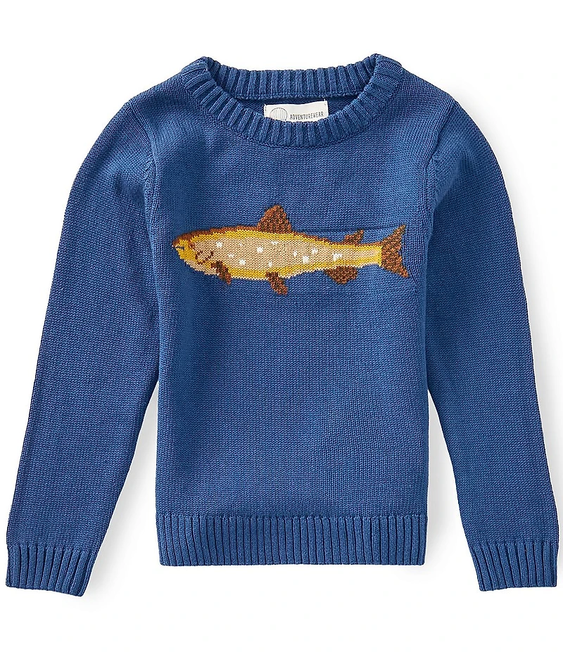 Adventurewear 360 Little Boys Fish Sweater
