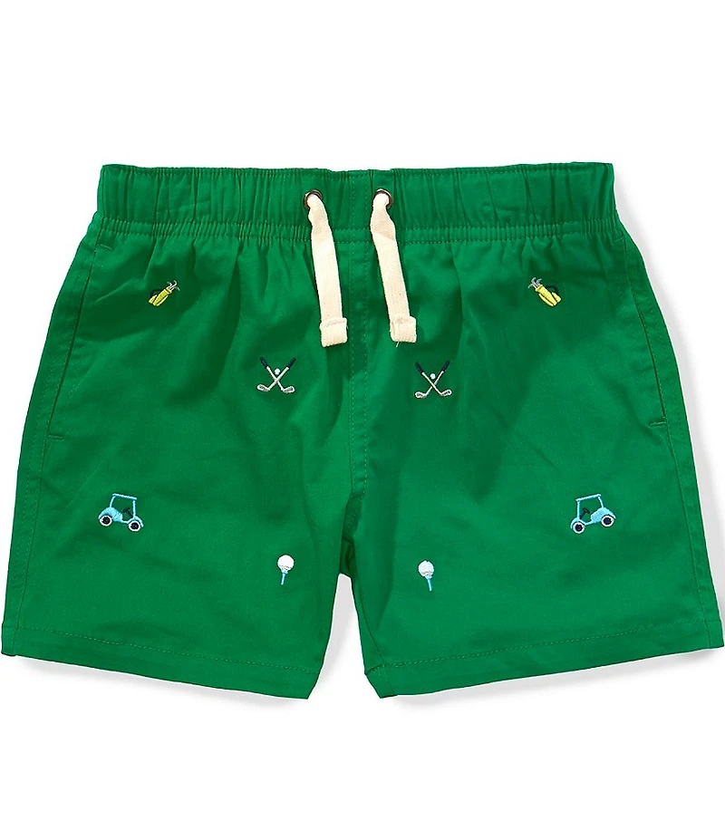 Adventurewear 360 Little Boys Golf Schiffli Shorts