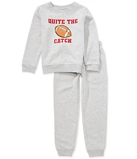 Adventurewear 360 Little Boys Quite The Catch Long Sleeve T-Shirt and Joggers Set