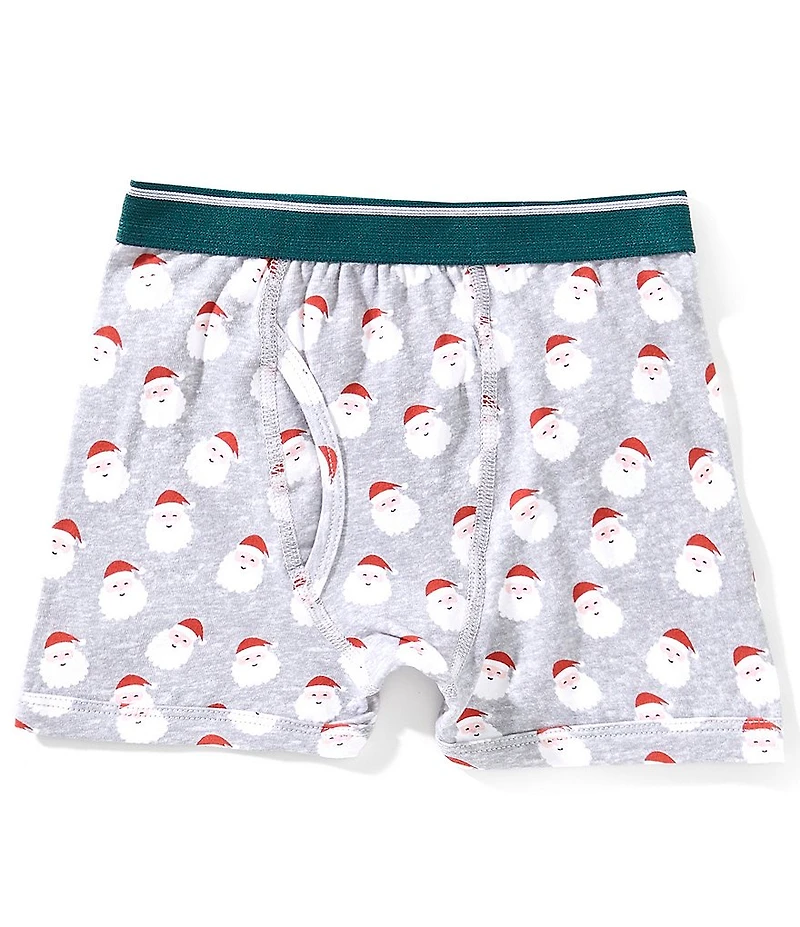 Adventurewear 360 Little Boys Santa Print Boxer Briefs