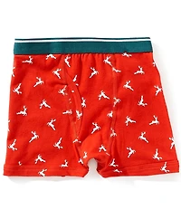 Adventurewear 360 Little Boys Reindeer Printed Boxer Briefs